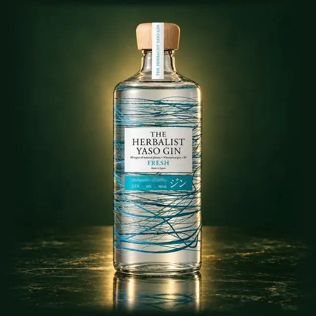 THE HERBALIST YASO GIN FRESHのボトル(イメージ)