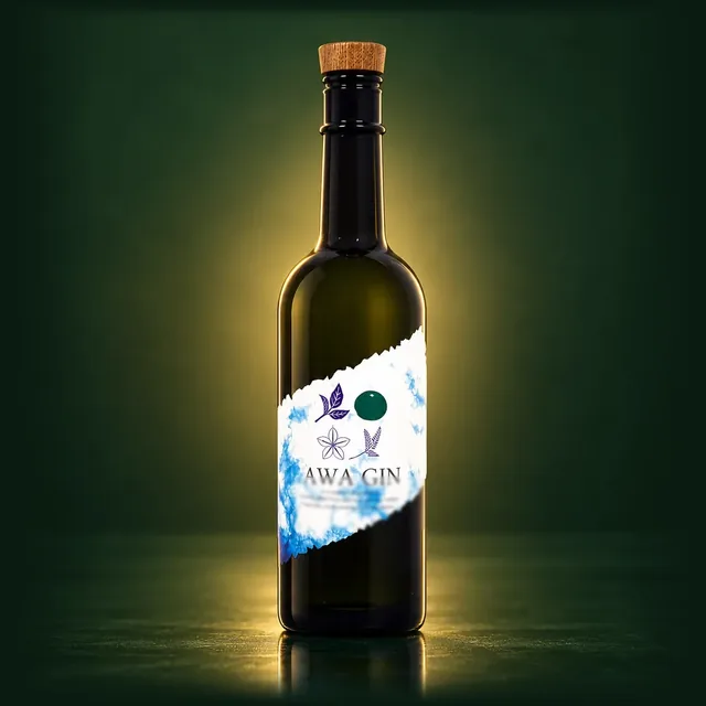 AWA GIN（720ml）のボトル（イメージ）