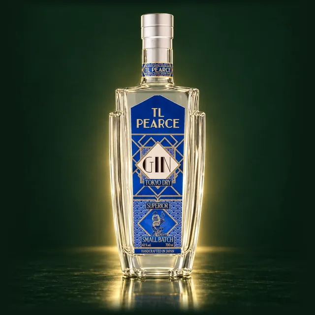 TL Pearce Tokyo Dry Gin Classicのボトル（イメージ）