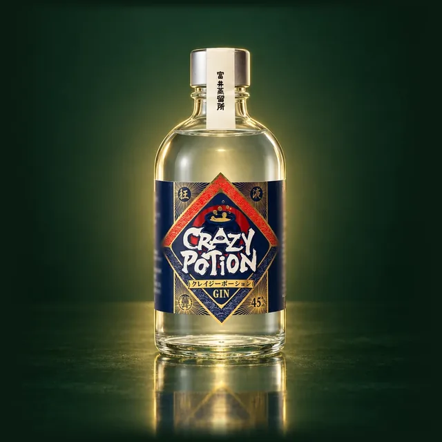 Crazy Potion Ginのボトル(イメージ)